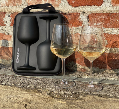 Viinocase – 2 Weingläser to go im Case