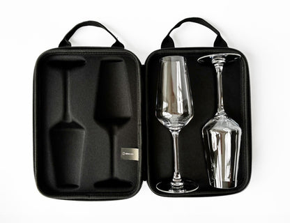 Viinocase (Sekt) – 2 Sektgläser to go im Case